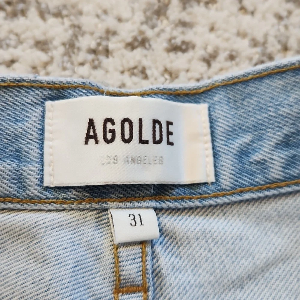 Agolde Riley Crop Jeans - Picture 2 of 4